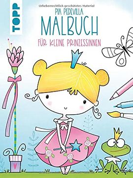 portada Pia Pedevilla Malbuch - für Kleine Prinzessinnen Malbuch für Kinder ab 5 Jahren (en Alemán)