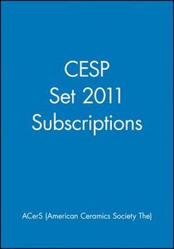 portada Cesp Set 2011 Subscriptions (en Inglés)