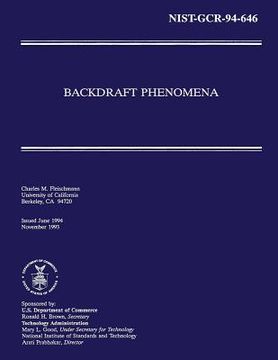 portada NIST-GCR-94-646 Backdraft Phenomena (en Inglés)
