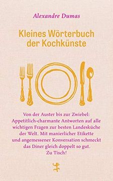 portada Kleines Wörterbuch der Kochkünste. (en Alemán)