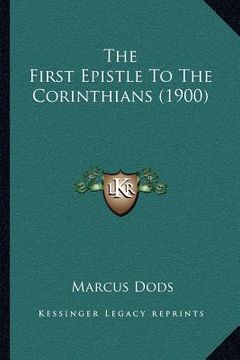 portada the first epistle to the corinthians (1900) (en Inglés)
