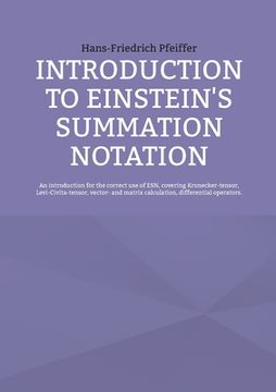 portada Introduction to Einstein's Summation Notation 