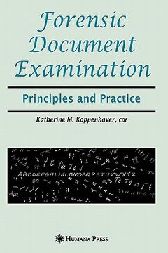 portada forensic document examination: principles and practice