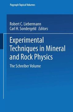 portada experimental techniques in mineral and rock physics: the schreiber volume (en Inglés)