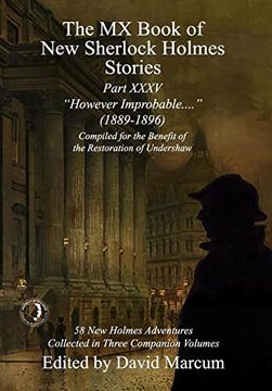 portada The mx Book of new Sherlock Holmes Stories Part Xxxv: However Improbable (1889-1896) (35) 