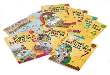 portada Jolly Phonics Activity Books 1-7 (in Print Letters) (in English)