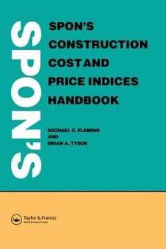 portada spon's construction cost and price indices handbook (en Inglés)