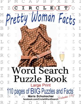 portada Circle It, Pretty Woman Facts, Word Search, Puzzle Book (in English)