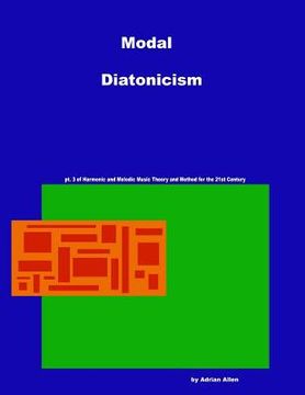 portada Modal Diatonicism (in English)