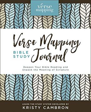 portada Verse Mapping Bible Study Journal: Deepen Your Bible Reading and Unpack the Meaning of Scripture (en Inglés)