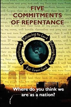 portada five commitments of repentance (en Inglés)
