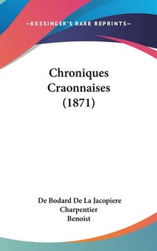 portada Chroniques Craonnaises (1871) (in French)