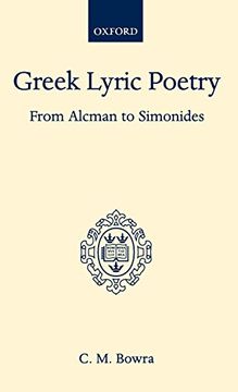 portada Greek Lyric Poetry From Alcman to Simonides 