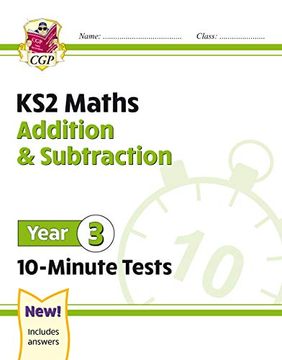 portada New ks2 Maths 10-Minute Tests: Addition & Subtraction - Year 3 (in English)