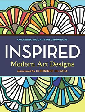 portada Coloring Books for Grownups: Inspired: Modern Art Designs