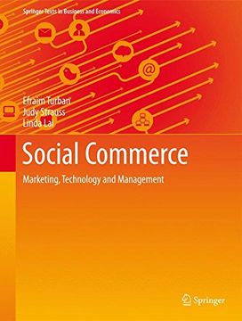 portada Social Commerce: Marketing, Technology and Management (en Inglés)