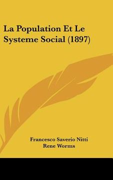 portada La Population Et Le Systeme Social (1897) (en Francés)