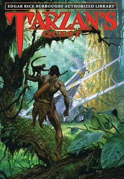 portada Tarzan's Quest: Edgar Rice Burroughs Authorized Library (en Inglés)
