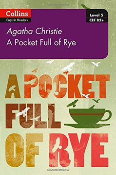 portada Pocket Full of Rye: B2+ Level 5 (Collins Agatha Christie elt Readers) (en Inglés)