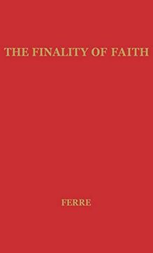 portada Finality of Faith (en Inglés)