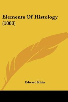 portada elements of histology (1883)