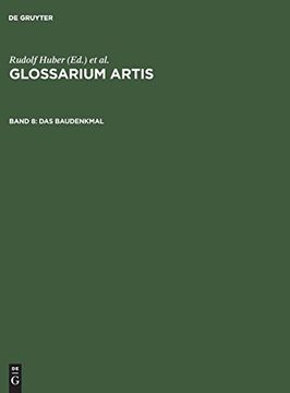 portada Glossarium Artis, Band 8, das Baudenkmal (in German)
