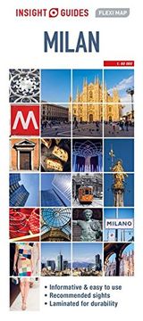 portada Insight Guides Flexi map Milan (Insight Flexi Maps) [Idioma Inglés] 