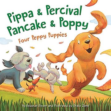portada Pippa and Percival, Pancake and Poppy: Four Peppy Puppies (in English)