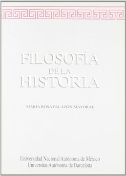 portada Filosofía de la historia (in Spanish)