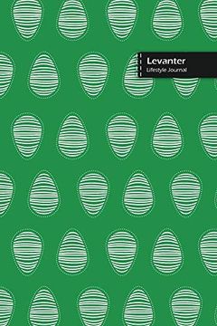 portada Levanter Lifestyle Journal, Blank Write-In Not, Dotted Lines, Wide Ruled, Size (A5) 6 x 9 in (Green) (in English)