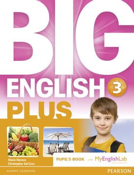 portada Big English Plus 3 Pupils' Book With Myenglishlab Access Code Pack (en Inglés)