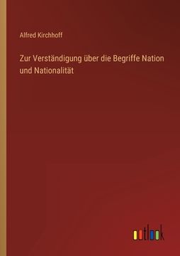 portada Zur Verständigung über die Begriffe Nation und Nationalität (en Alemán)