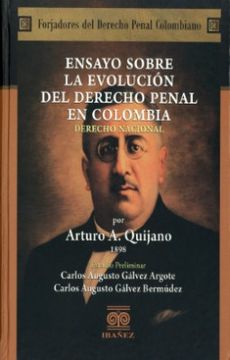 portada ENSAYO SOBRE LA EVOLUCIÓN DEL DERECHO PENAL EN COLOMBIA