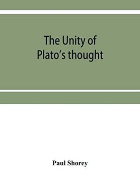 portada The Unity of Plato's Thought (in English)