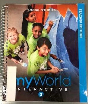 portada My World Interactive 3 Social Studies Teacher Edition
