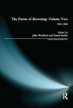 portada The Poems of Browning: Volume Two: 1841-1846 (Longman Annotated English Poets) (en Inglés)
