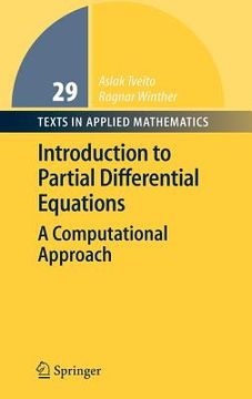 portada introduction to partial differential equations: a computational approach (en Inglés)