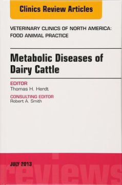 portada Metabolic Diseases of Ruminants, an Issue of Veterinary Clinics: Food Animal Practice: Volume 29-2 (in English)