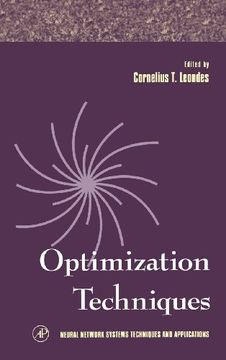 portada Optimization Techniques, Volume 2 (Neural Network Systems Techniques and Applications) (Pt. 2) (en Inglés)