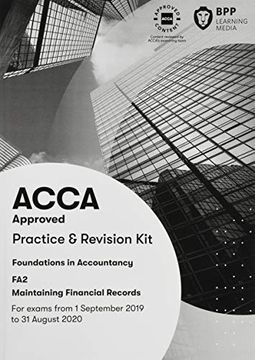 portada Fia Maintaining Financial Records Fa2: Practice and Revision kit 
