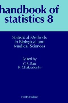 portada handbook of statistics 8: statistical methods in biological and medical sciences