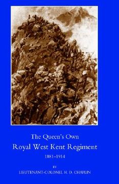 portada queen's own royal west kent regiment, 1881- 1914 (en Inglés)