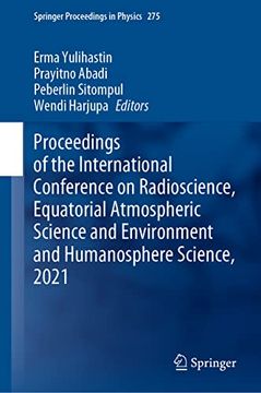 portada Proceedings of the International Conference on Radioscience, Equatorial Atmospheric Science and Environment and Humanosphere Science, 2021 (en Inglés)