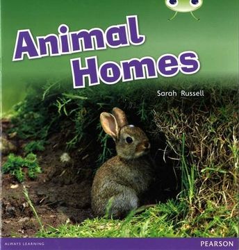 portada Bug Club Non-Fiction Pink b Animal Homes (en Inglés)
