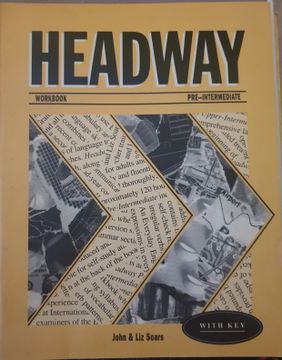 portada Headway Pre-Intermediate Workbook With Answer key (in English)