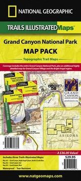 portada Grand Canyon National Park [Map Pack Bundle] (National Geographic Trails Illustrated Map)