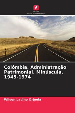 portada Colômbia. Administração Patrimonial. Minúscula, 1945-1974