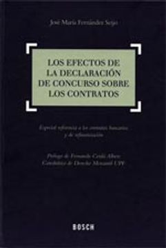 portada Los Efectos De La Declaración De Concurso Sobre Los Contratos (Práctica jurídica)