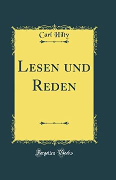portada Lesen und Reden (Classic Reprint)