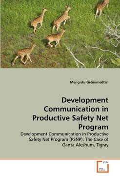 portada Development Communication in Productive Safety net Program 